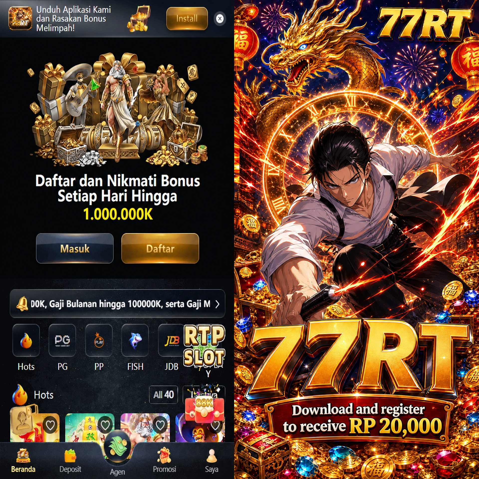 77RT - 77rt Daftar & Unduh Aplikasi Mudah 🔥