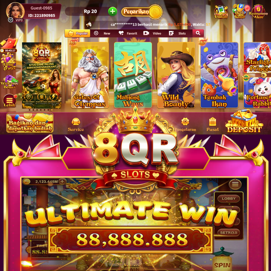 8QR - Web Resmi 8qr Daftar Akun & App Aman 💎